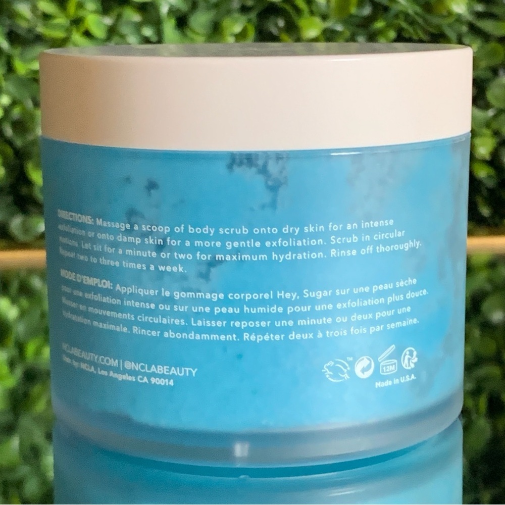 NCLA Beauty Hey Sugar SNOW DAY Vanilla Marshmallow Body Scrub | NEW | Hey, Sugar - Picture 9 of 12